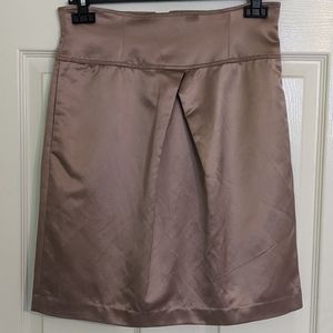 Silk and cotton skirt